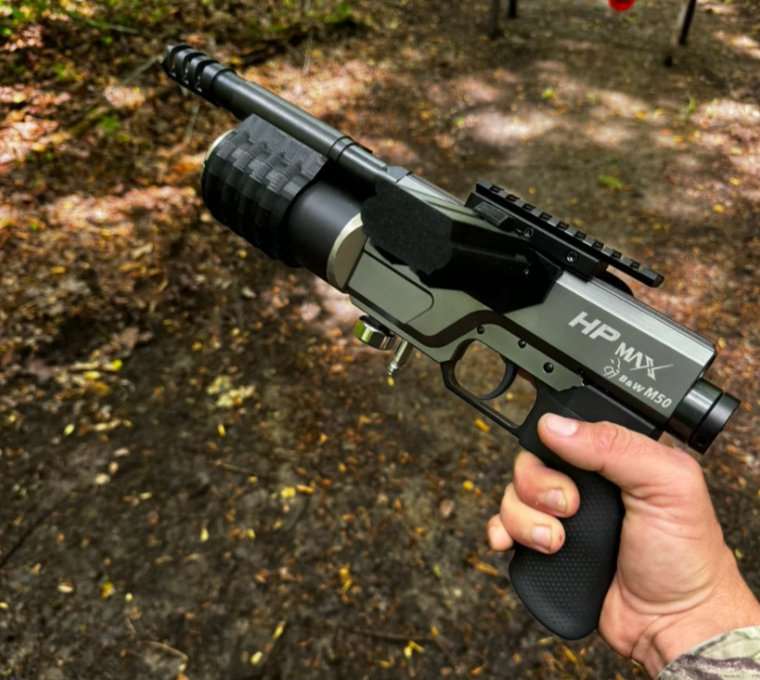 BinTac M50 with Pump Action Pistol Kit .457 / .495 / 510 Cal - AirGun Tactical
