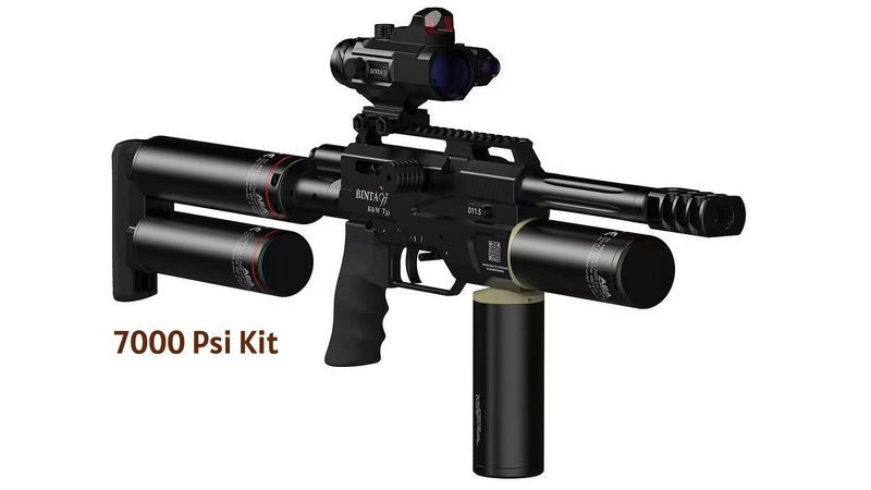 BinTac T50 Extreme 7000psi - The ONLY 50 Cal Semi Auto PCP in The