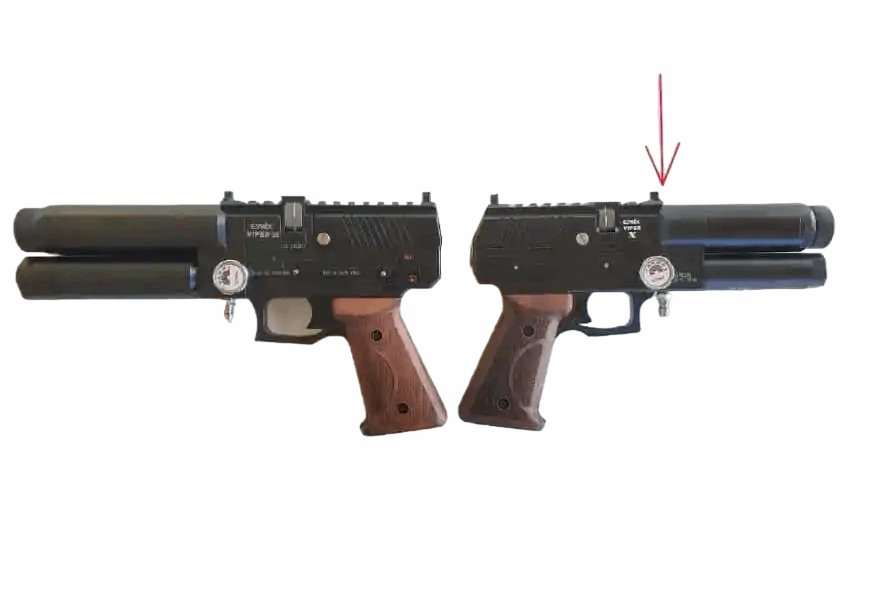 EVANIX VIPER-X Semi Auto PCP Pistol | .30 Caliber – AirGun Tactical