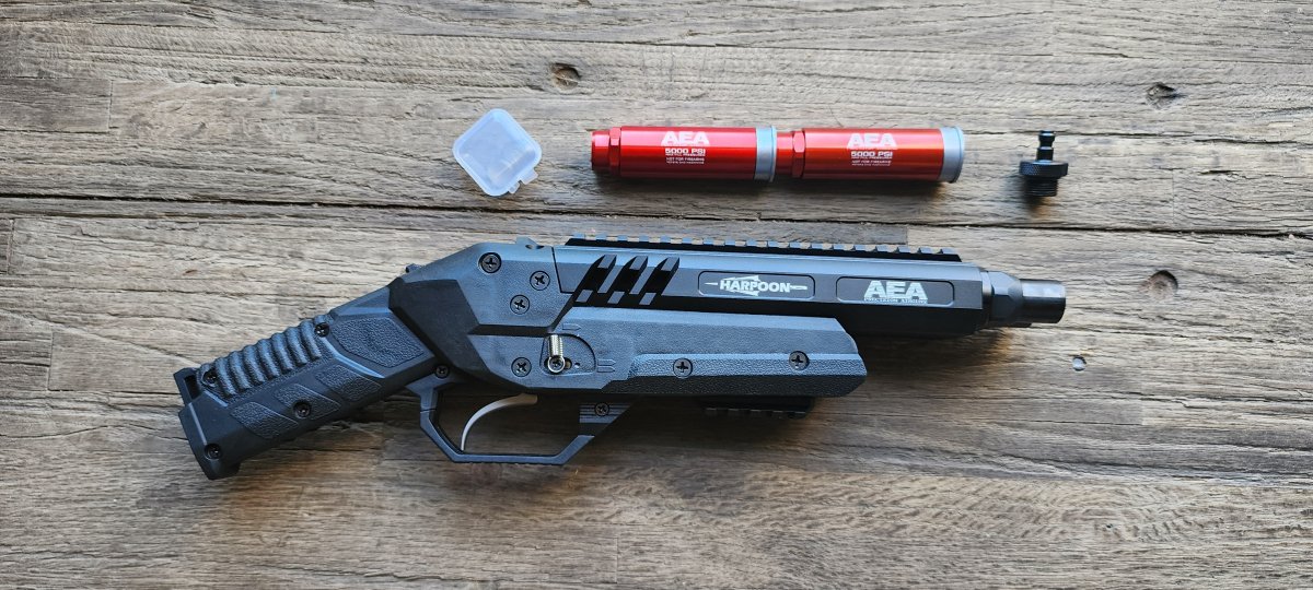 AEA Harpoon - Big Bore Air Pistol – AirGun Tactical