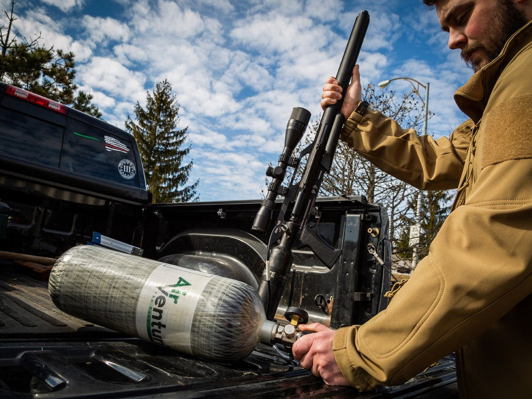 Airkraft BP PRO XXL Pistola Ad Aria Compressa | Cerbottana 800mm Per Pulizia Punti Difficili - Foto 9