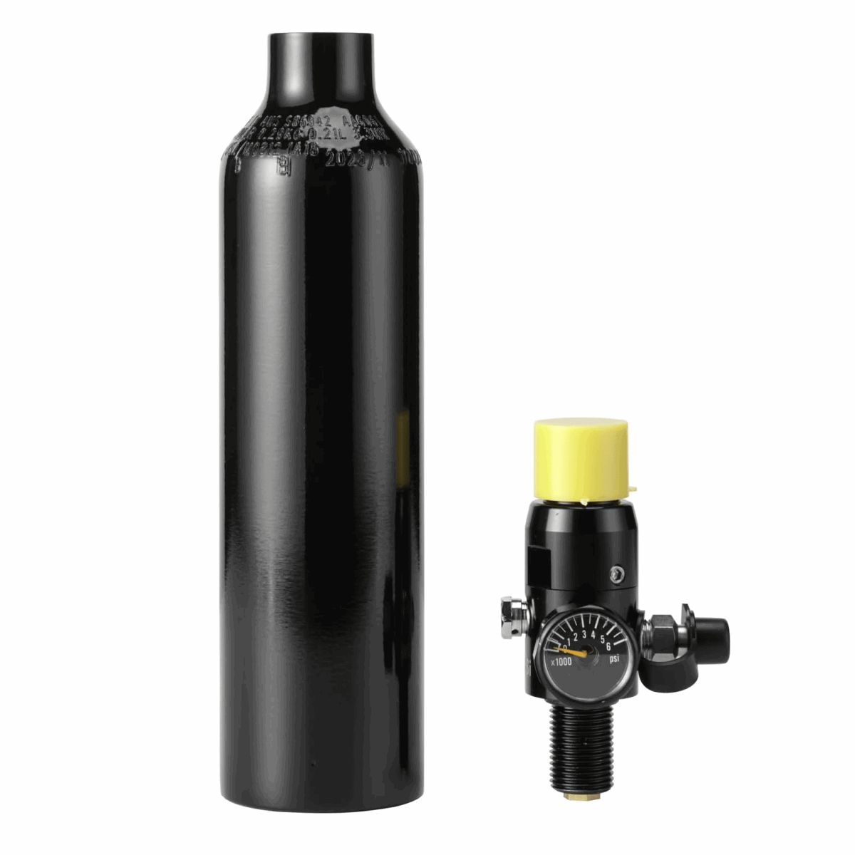 13ci (0.21L) Air Tank 3000psi 1100psi Output Air Tank Regulator - AirGun Tactical