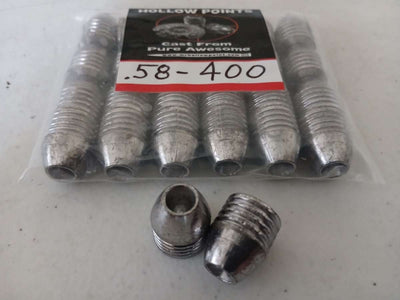 .58Cal 400Gr (24Ct) Mr. Hollowpoint Slugs - AirGun Tactical