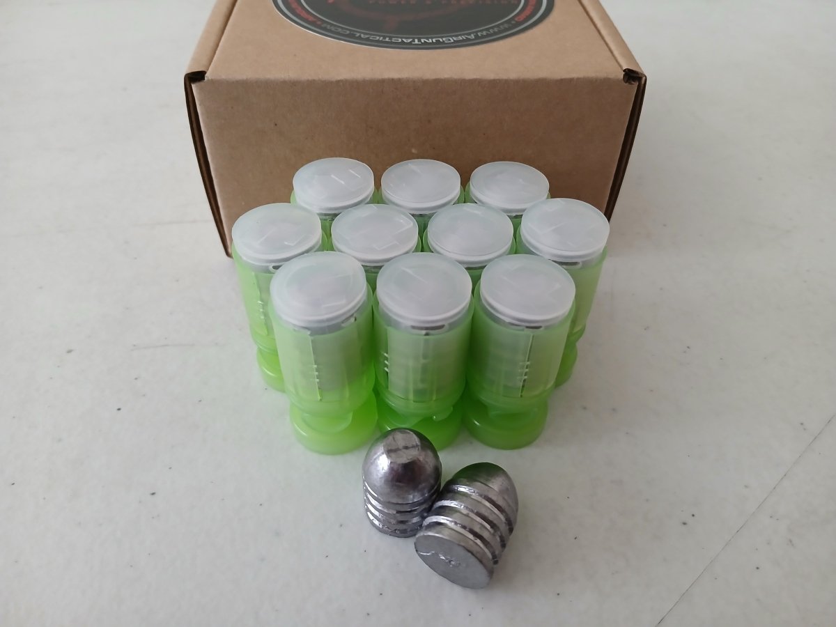 72Cal 480Gr Round Nose 25ct Sabot Slugs - AirGun Tactical