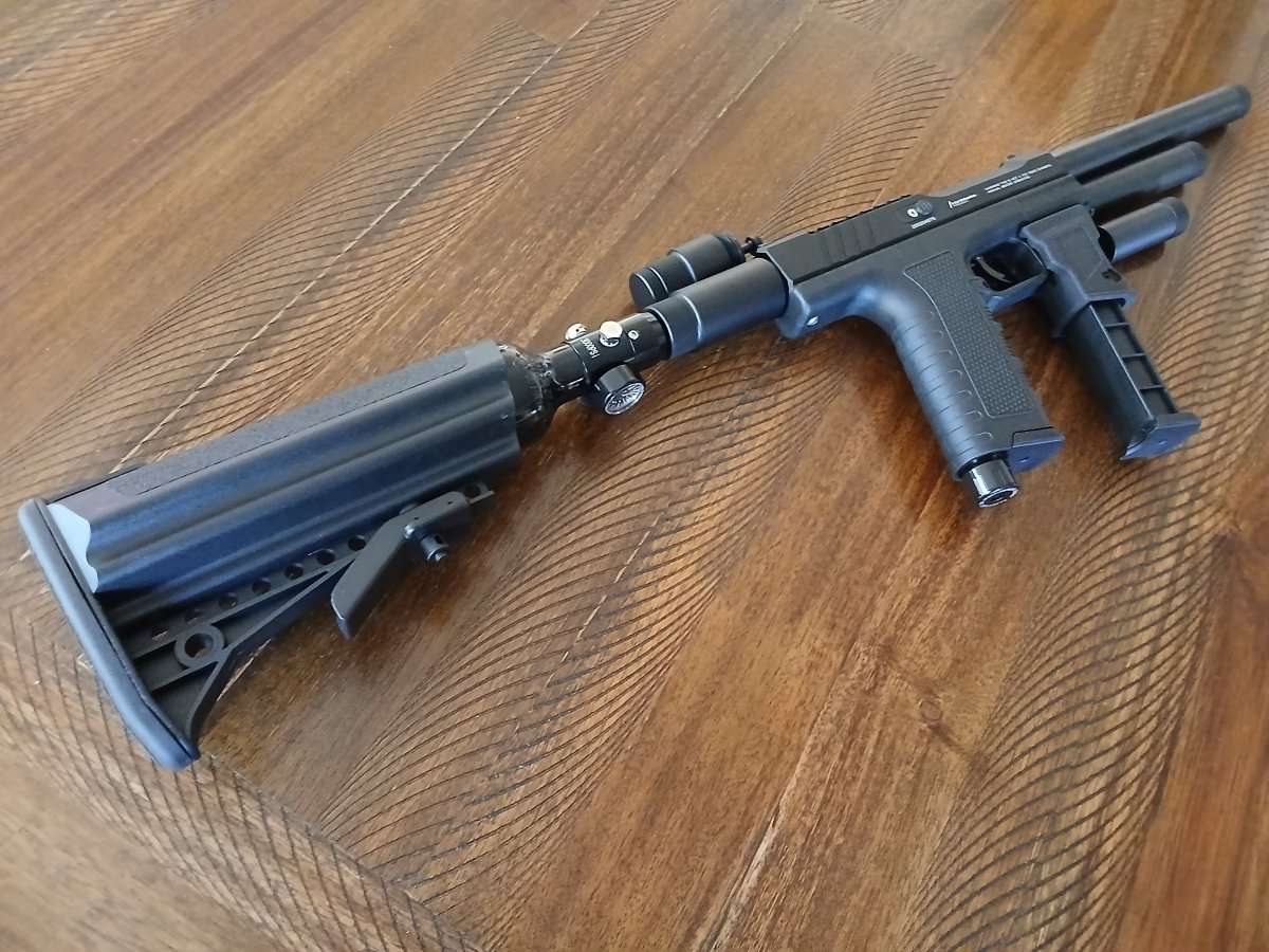Adjustable Stock for 13ci Air Tank - AirGun Tactical
