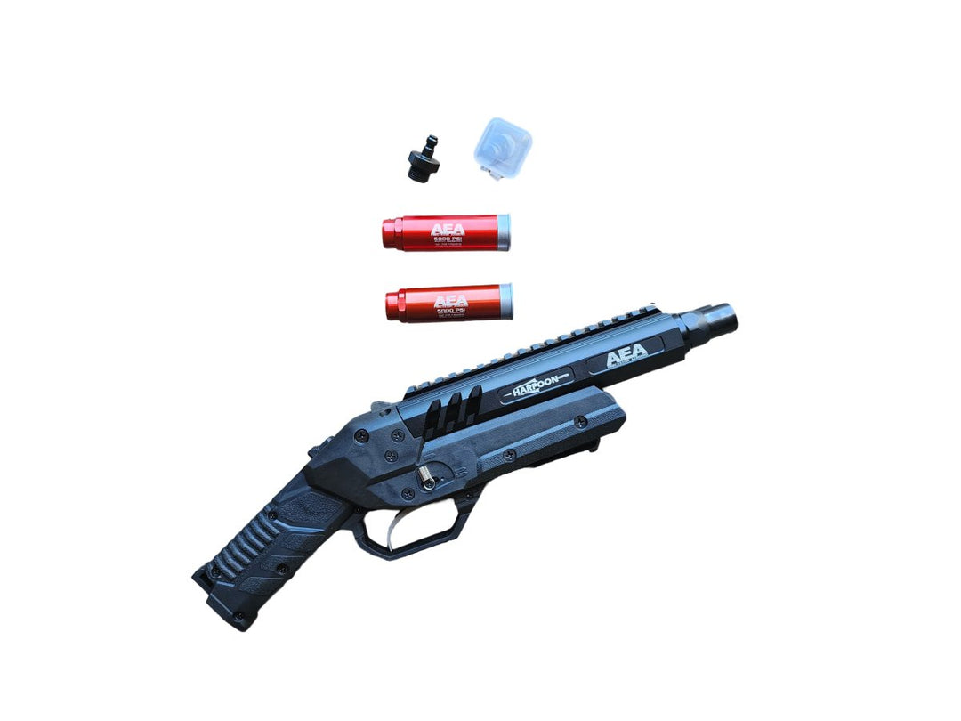 AEA Harpoon Big Bore Double Shot Air Pistol (4in SHORT) – AirGun