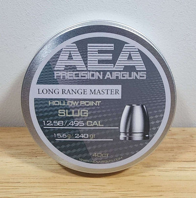 AEA Long Range Master Slug .50 (.495)Cal 240Gr - AirGun Tactical