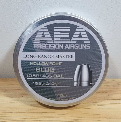 AEA Long Range Master Slug .50 (.495)Cal 240Gr - AirGun Tactical