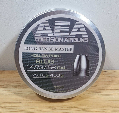 AEA Long Range Master Slug .58Cal 450Gr - AirGun Tactical
