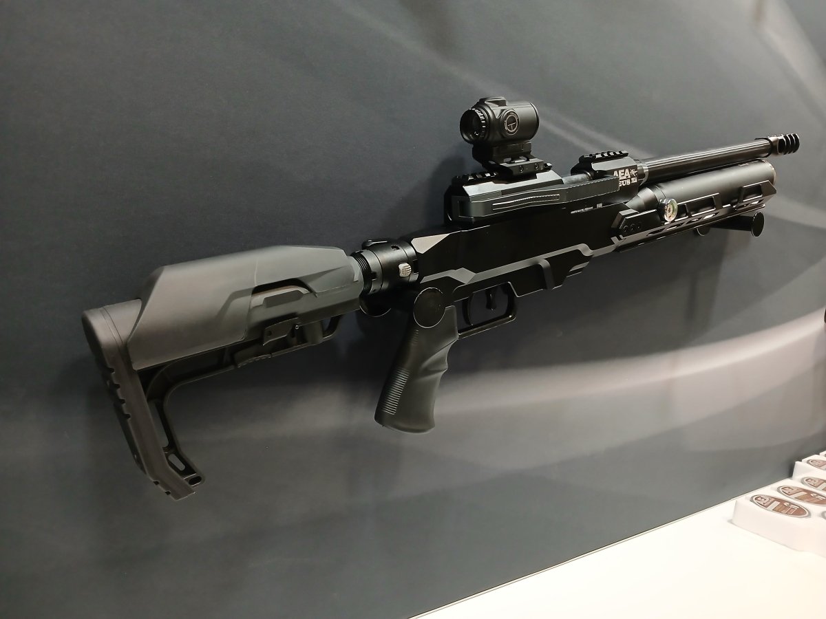 ZEUS Tactical Big Bore Air Rifle | .58 & .72 CAL PCP Side Lever | AEA ...