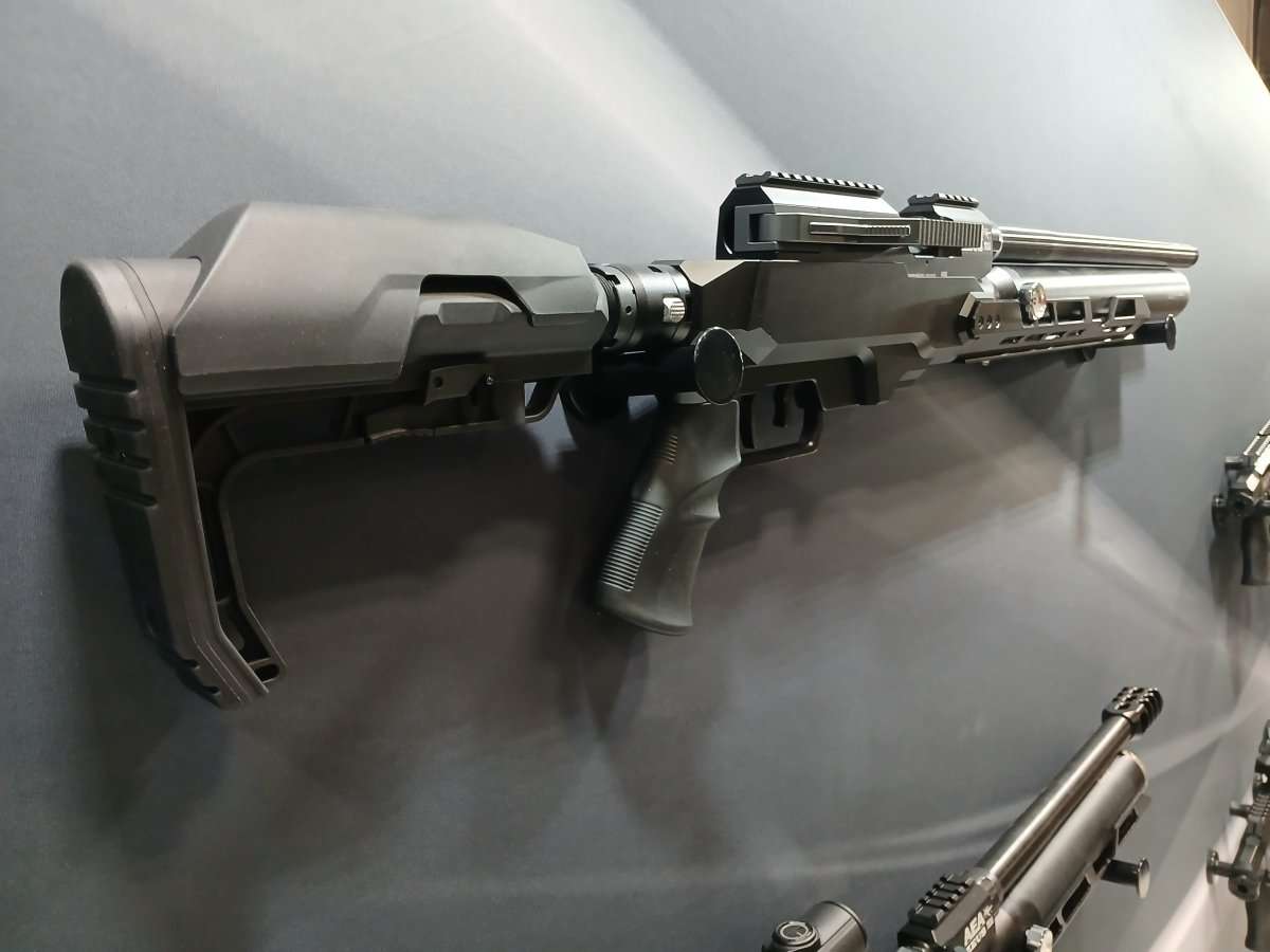 Tatical Air Rifle ZEUS Tactical Big Bore Air Rifle | .58 & .72 CAL PCP Side Lever | AEA ...