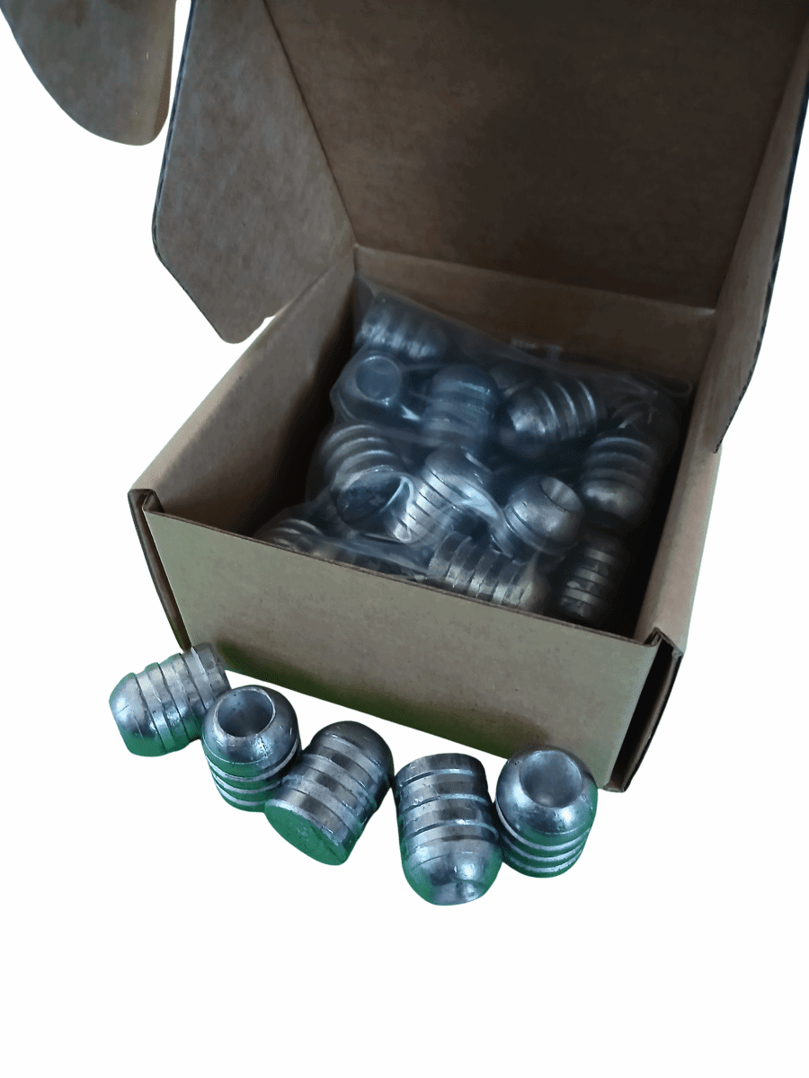 邦楽 TAG #AGout_ HOLLOWGRAM GULLET AGT .72 Cal 880gr Grave Digger Soft Lead Large HP Slugs | 25 Count