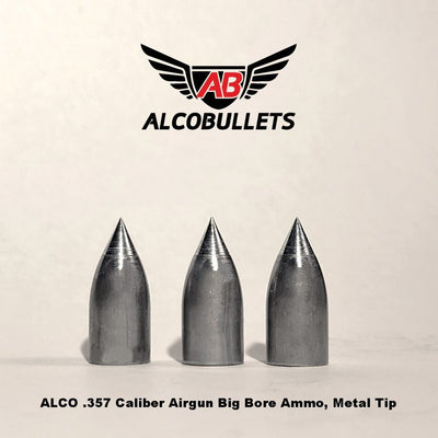 ALCO Big Bore Ammo Metal Tip | .357 Cal - AirGun Tactical