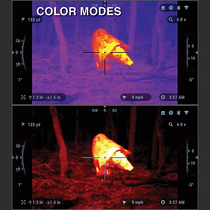 ATN Thor 4 Thermal Scope w/Video rec in HD, Smooth Zoom, Bluetooth and Wi-Fi - AirGun Tactical