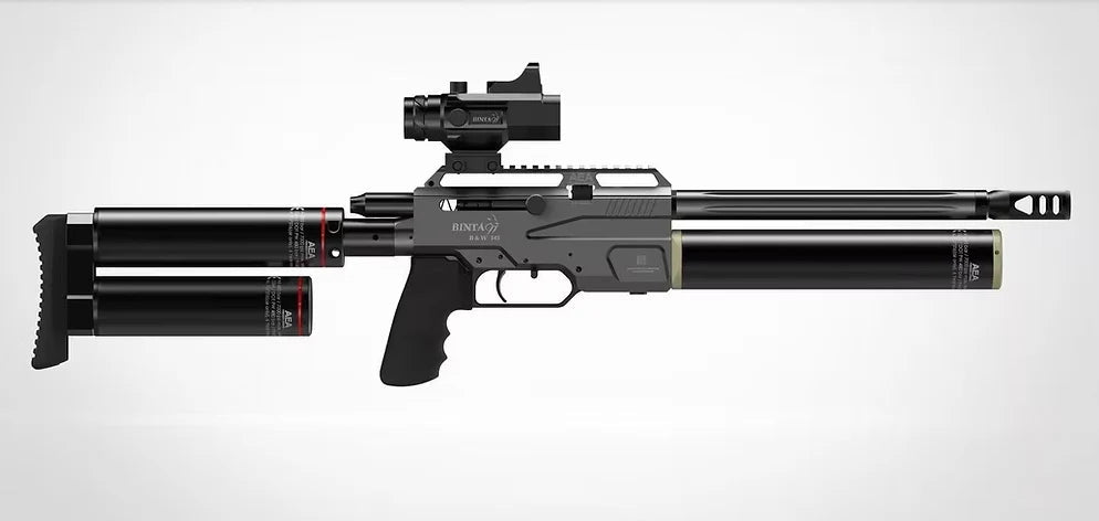 BINTAC S45 .45 CAL 7000psi SEMI AUTO PCP AIR CARBINE - 2026 Version ...