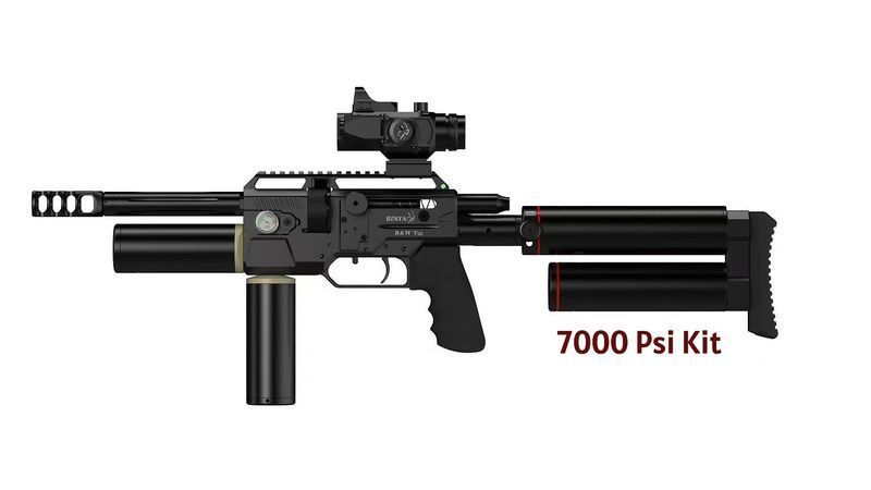 BinTac T50 Extreme 7000psi - The ONLY 50 Cal Semi Auto PCP in The