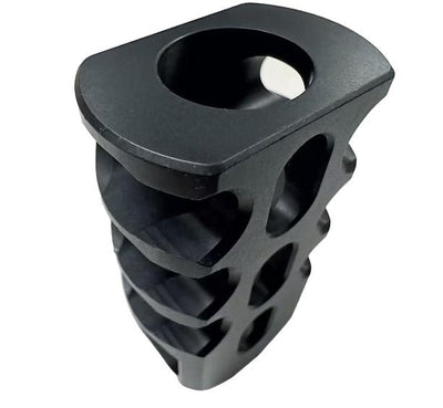 Black CNC Aluminum Muzzle Brake / .58 and .72 cal - AirGun Tactical