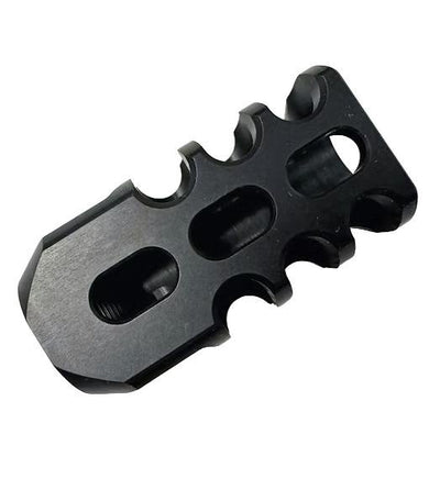 Black CNC Aluminum Muzzle Brake / .58 and .72 cal - AirGun Tactical