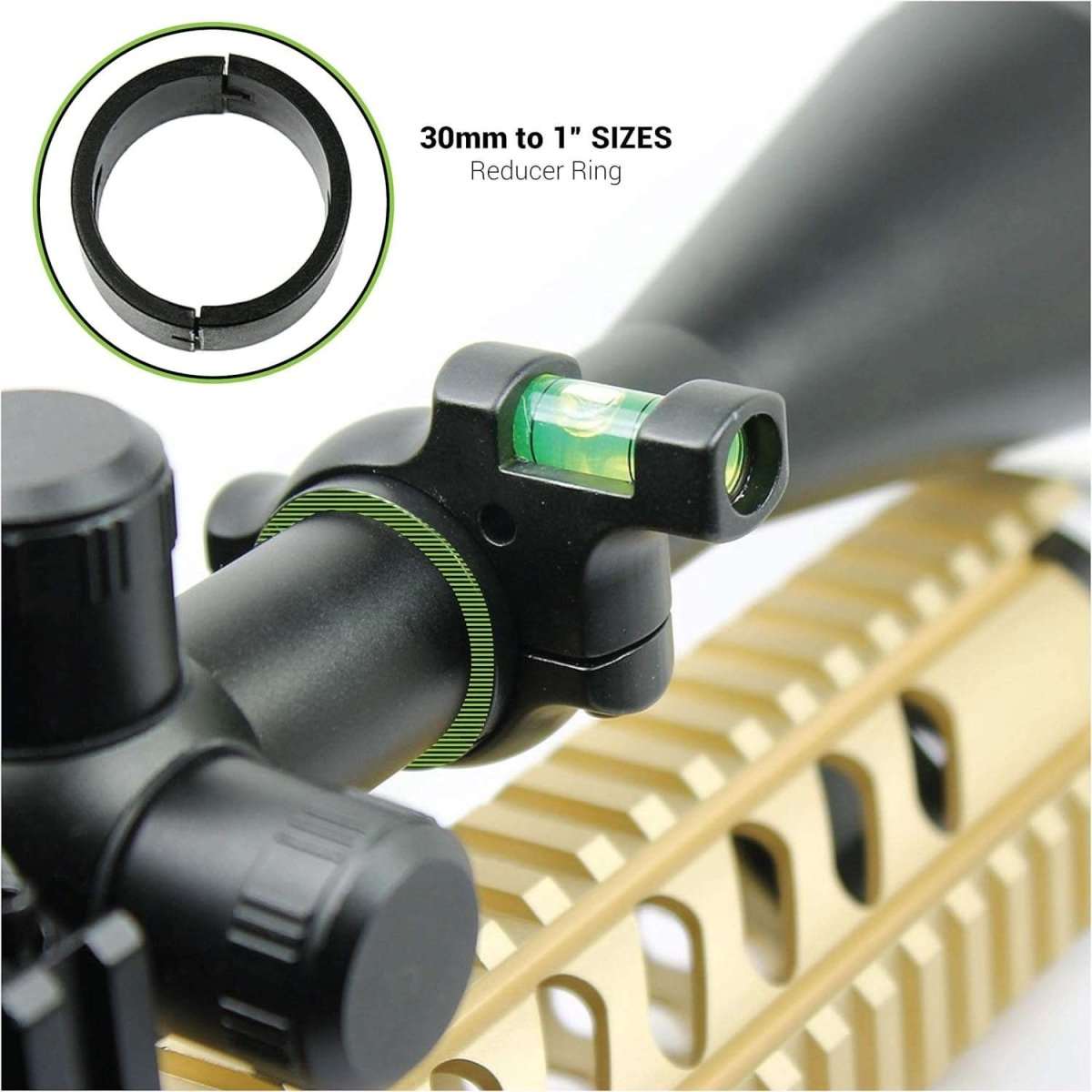 Bubble Level Fits 1in / 30mm Tube for Precision Competition – AirGun ...