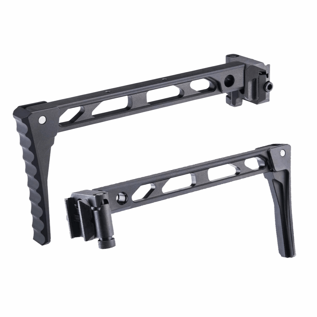 CNC Folding Picatinny Straight Buttstock - AirGun Tactical