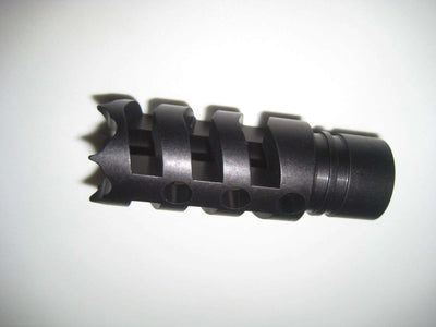 Custom 14×1 Muzzle Brake BW S45-357, or any 14×1, 357 application - AirGun Tactical