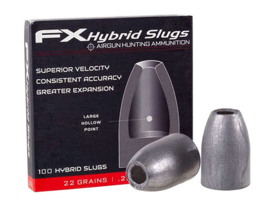 FX Hybrid Hollowpoint Slugs .22-.35 Cal - AirGun Tactical