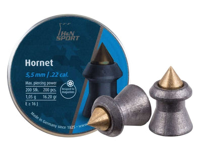 H&N Hornet Pellets, .177 - .25 Cal - AirGun Tactical