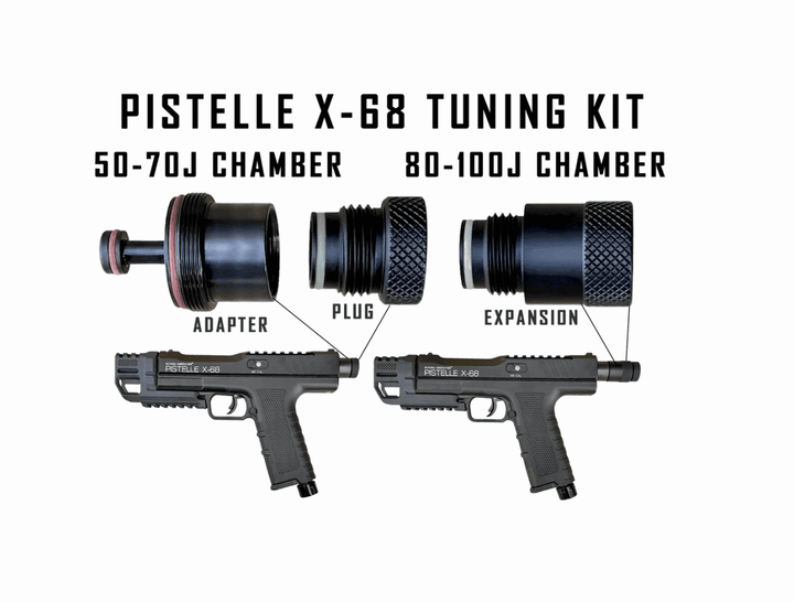 HPA MAX POWER TUNING CHAMBER + Cap PISTELLE X-68 – AirGun Tactical