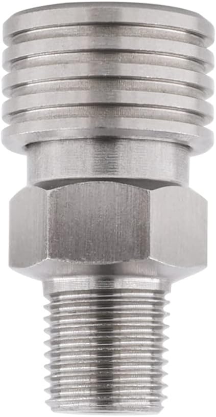 Male Thread 1/2 to 8MM Female Quick-Disconnect Adapter - AirGun Tactical