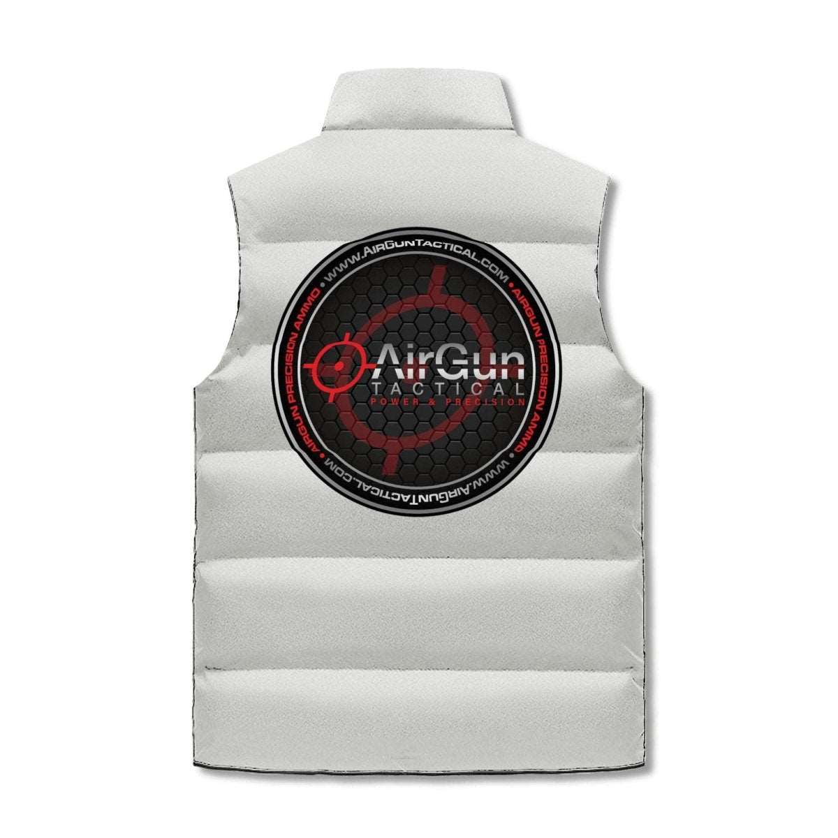 Mens Custom Hooded Puffer Vest - AirGun Tactical