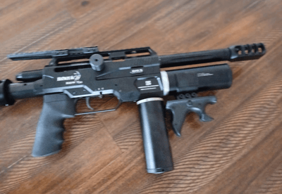 Nightstrike Diamondback Angled Foregrip - AirGun Tactical