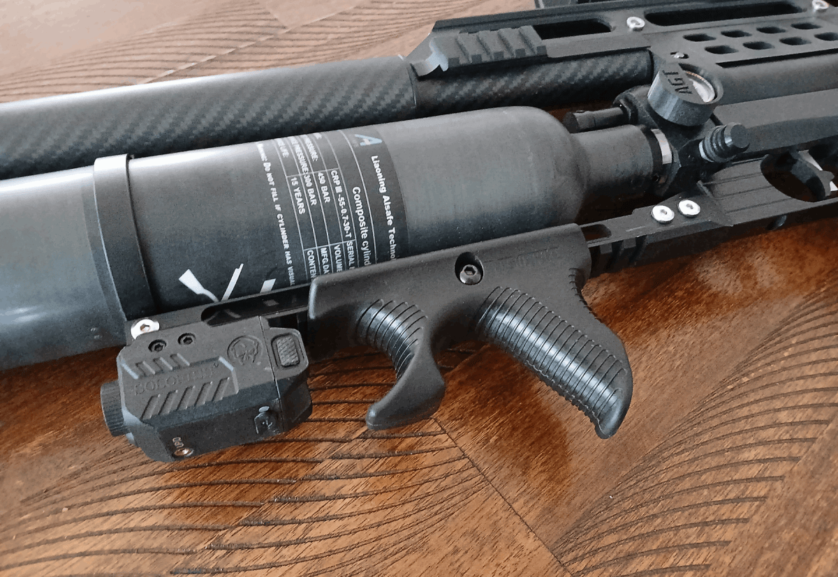 Nightstrike Diamondback Angled Foregrip - AirGun Tactical