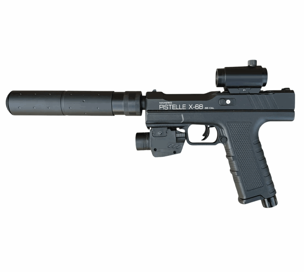 Pistelle X-68 / Intrubuster Barrel And Suppressor Kit - AirGun Tactical