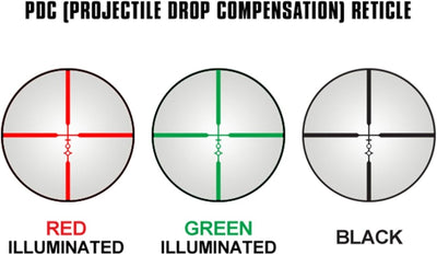 Pistol / Handgun Scope UTG 2-7X32 1" - AirGun Tactical