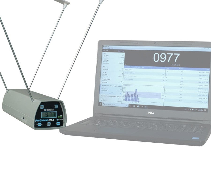 ProChrono DLX Chronograph: Precision Shooting Range Gear with Free