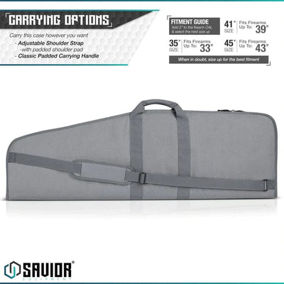 Savior Equipment The Patriot - Single Rifle Case (35"/41"/45") - AirGun Tactical