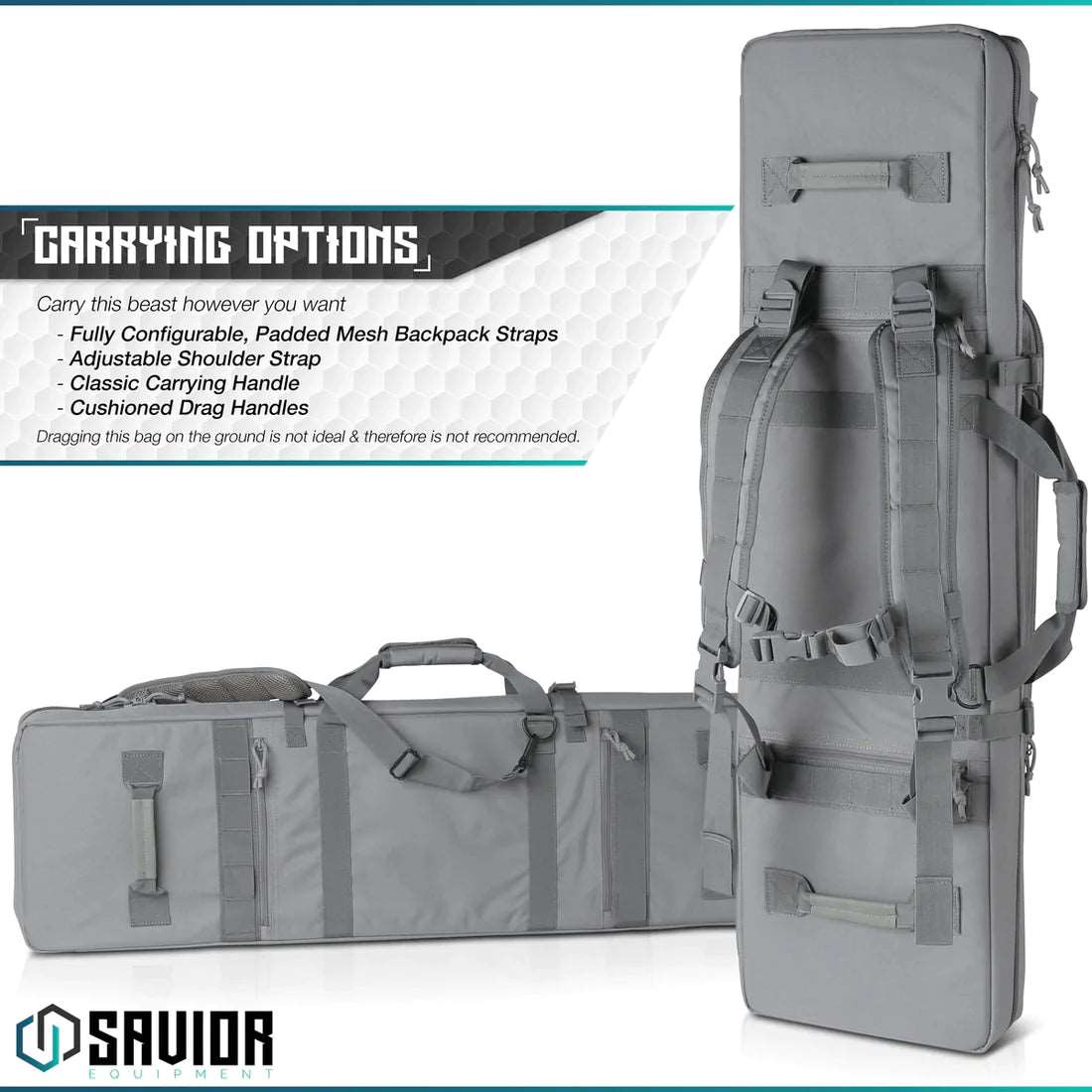 Savior Equipment Urban Warfare - Double Rifle Case - AirGun Tactical