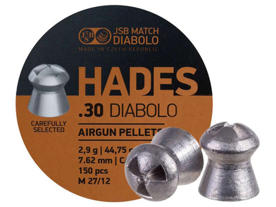 **SPECIAL 4-PACK** JSB MATCH DIABOLO - HADES - .22 Cal, .25 Cal, 30 Cal & .35 Cal - AirGun Tactical