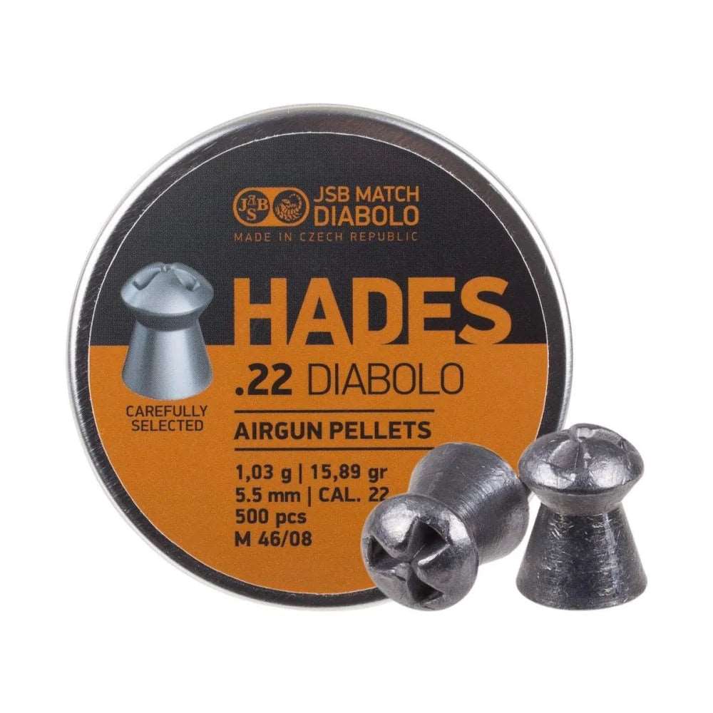 **SPECIAL 4-PACK** JSB MATCH DIABOLO - HADES - .22 Cal, .25 Cal, 30 Cal & .35 Cal - AirGun Tactical