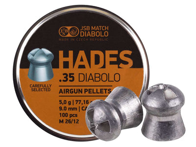 **SPECIAL 4-PACK** JSB MATCH DIABOLO - HADES - .22 Cal, .25 Cal, 30 Cal & .35 Cal - AirGun Tactical