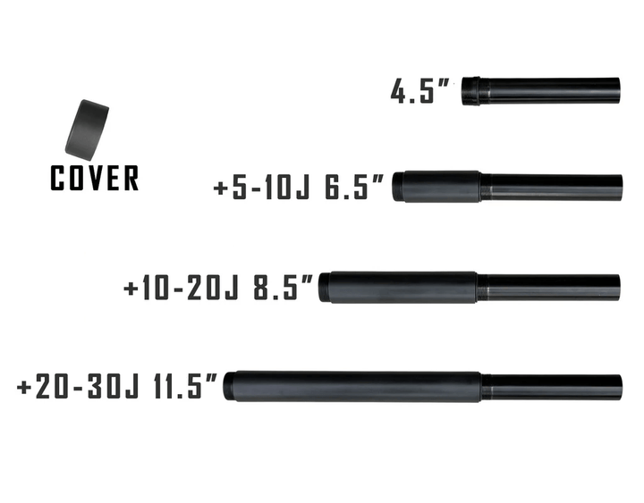 レールガンセット！ Stainless Steel Barrel Kits for Max Power | Pistelle X-68 – AirGun