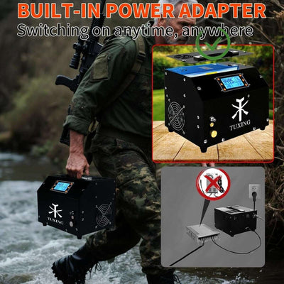 TUXING PCP Air Compressor 4500Psi/300Bar TXET063 - AirGun Tactical