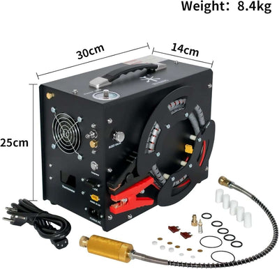 TUXING PCP Air Compressor TXET062-2 4500Psi/300Bar - AirGun Tactical