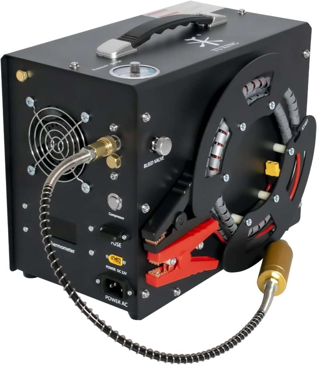 TUXING PCP Air Compressor TXET062-2 4500Psi/300Bar - AirGun Tactical