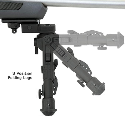 UTG Recon 360 TL Bipod, 5.5"-7" - AirGun Tactical