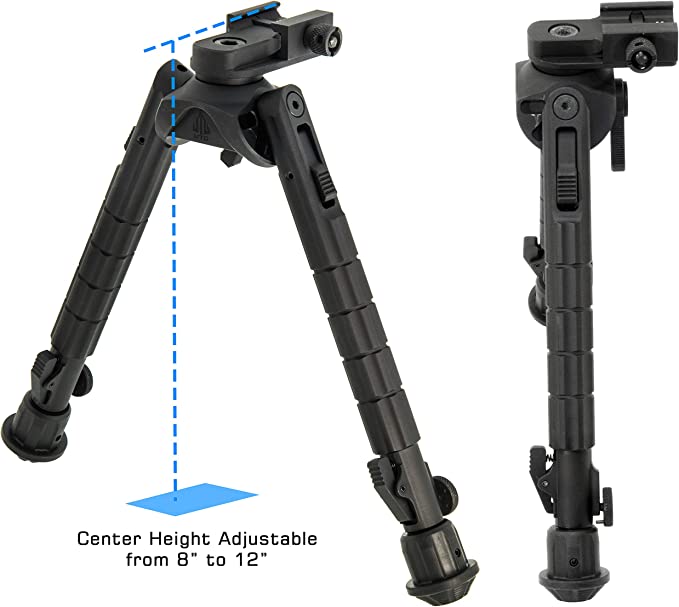 UTG Recon 360 TL Bipod, 8"-12" - AirGun Tactical