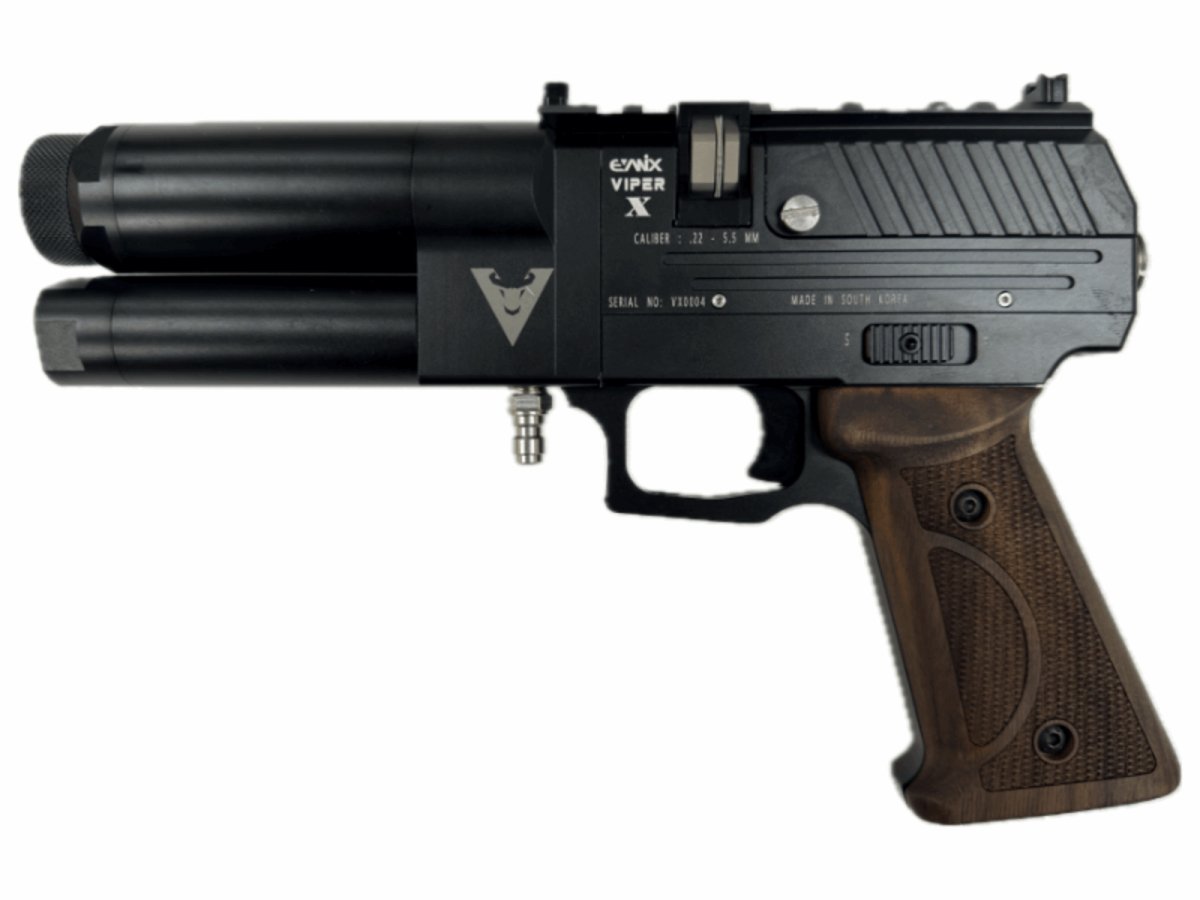 Viper X Rifle EVANIX VIPER-X Semi Auto PCP Pistol | .177, .22, .25 Caliber – AirGun ...