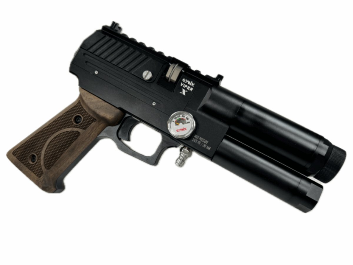 EVANIX VIPER-X Semi Auto PCP Pistol | .177, .22, .25 Caliber – AirGun ...