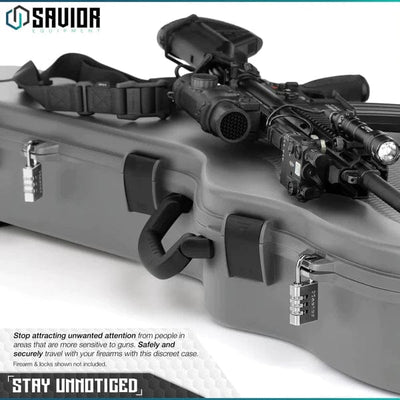 Savior Equipment Ultimate Guitar Case - Single Rifle Case (45") - AirGun Tactical